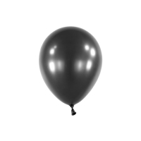 Balónky latexové dekoratérské Pearl černé 12 cm 100 ks