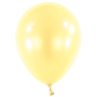 Balónky latexové dekoratérské Pearl žluté 35 cm 50 ks