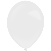 Balónky latexové dekoratérské pastelové bílé 27,5 cm 50 ks