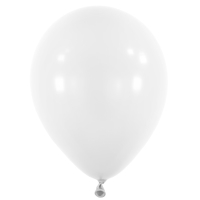 Balónky latexové dekoratérské pastelové bílé 35 cm 50 ks