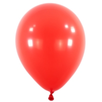 Balónky latexové dekoratérské pastelové červené 35 cm 50 ks