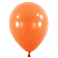Balónky latexové dekoratérské pastelové oranžové 35 cm 50 ks