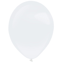 Balónky latexové dekoratérské perleťové bílé 35 cm 50 ks