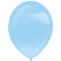 Balónky latexové dekoratérské perleťové pastelově modré 27,5 cm 50 ks