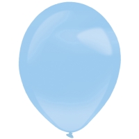 Balónky latexové dekoratérské perleťové světle modré 35 cm 50 ks