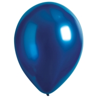 Balónky latexové dekoratérské saténové azurové 27,5 cm 50 ks