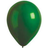Balónky latexové dekoratérské saténové smaragdové 27,5 cm 50 ks