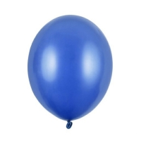 Balónky latexové metalické tmavě modré 23 cm 100 ks