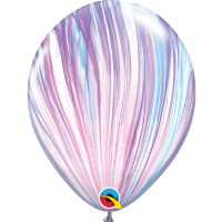 Balónky latexové mramor fialovo-modrý 28 cm 25 ks