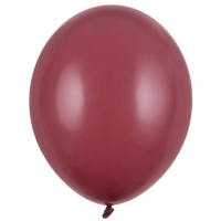Balónky latexové pastelové 30 cm švestkvové 50 ks