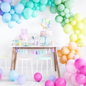 BALÓNKY latexové bledě mintové 12cm 100ks