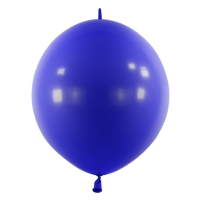Balónky latexové spojovací dekoratérské Fashion modré 30 cm 50 ks