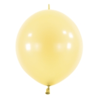 Balónky latexové spojovací dekoratérské Fashion vanilkové 30 cm 50 ks