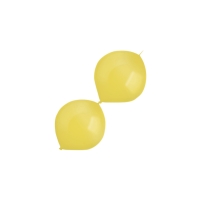 Balónky latexové spojovací dekoratérské perleťové zlaté 15 cm 100 ks