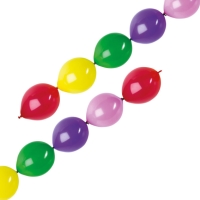Balónky latexové spojovací mix barev 27,5 cm 10 ks