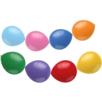Balónky latexové spojovací mix barev 30 cm 8 ks