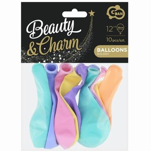 Balonky Beauty Charm pastelov
