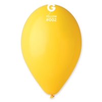 Balónky pastelové žluté 26 cm, 100 ks