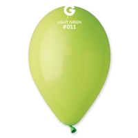 Balónky světle zelené 30 cm 1ks