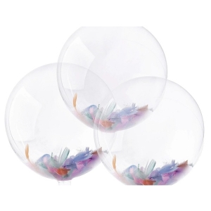 Balnov bublina Bobo transpantn 24 cm 5 ks