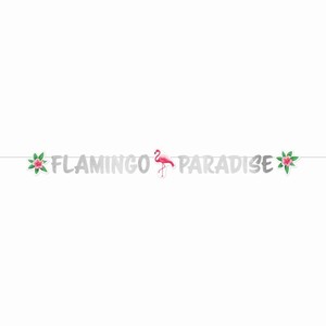 BANNER Flamingo Paradise 135cm