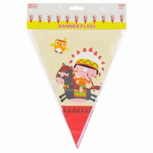 Banner vlajekov Indinsk party 360 cm