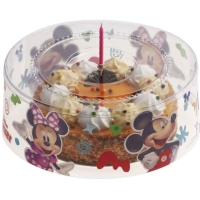 Box na dort plastový Mickey a přátelé 25 x 12 cm