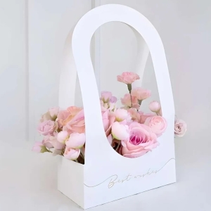 Box na kvtiny Best Wishes bl