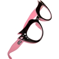 Brýle černo-růžové
