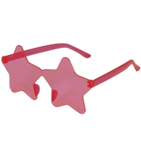 Brýle hvězdy růžové