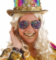 Brýle kabaretové barevné