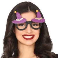 Brýle s čarodějnickými klobouky