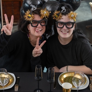 Brle silvestrovsk ern se ampaskm