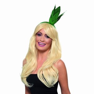 elenka ananasov listy zelen s glitry