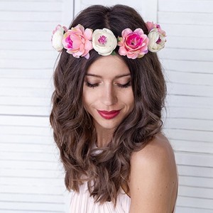 ELENKA kvtinov korunka barevn