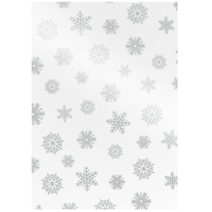 Celofn transparent potisk vnon - role 500x70cm mix