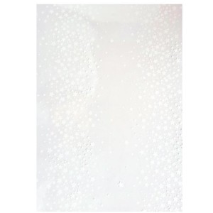 Celofn transparent potisk vnon - role 500x70cm mix