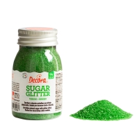 Cukrářské zdobení Cukrový písek zelený 100 g