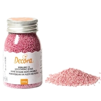 Cukrářské zdobení Mini perličky růžové 100 g