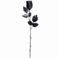 DEKORACE černá růže