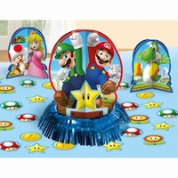 DEKORACE na stůl Super Mario 23 ks