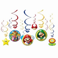 DEKORACE závěsné Super Mario fólie/papír 61 cm