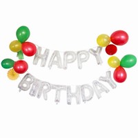 DEKORAČNÍ SET Balónků Happy Birthday