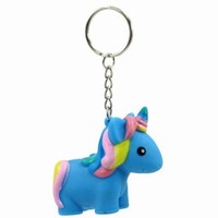 Dárková klíčenka Unicorn Modrá 1 ks