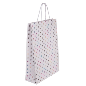 Taka drkov bl s holografickmi hvzdikami