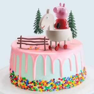 Dekorace na dort Prasátko Peppa