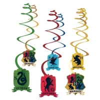 Dekorace závěsné spirály Harry Potter 60 cm 6 ks