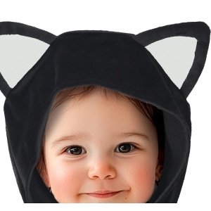 Kost�m d�tsk� Ko�i�ka �ern� 18-24 m�s�c�