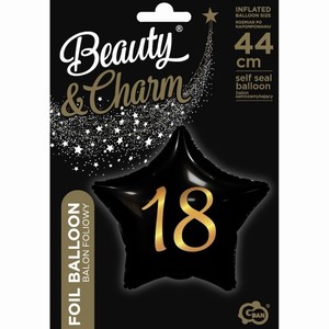 BALNEK fliov hvzda 18 ern 44 cm