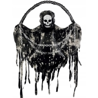 Fóliový balónek smrt v řetězech 118x150cm